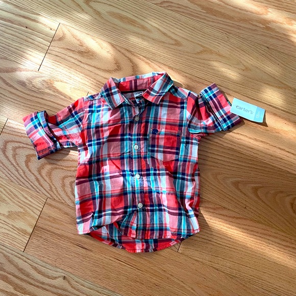 Plaid button down - Picture 1 of 1